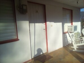 Fachada de la propiedad