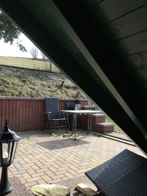 Outdoor dining - Vacation in the Ore Mountains (Sehmatal-Cranzahl)