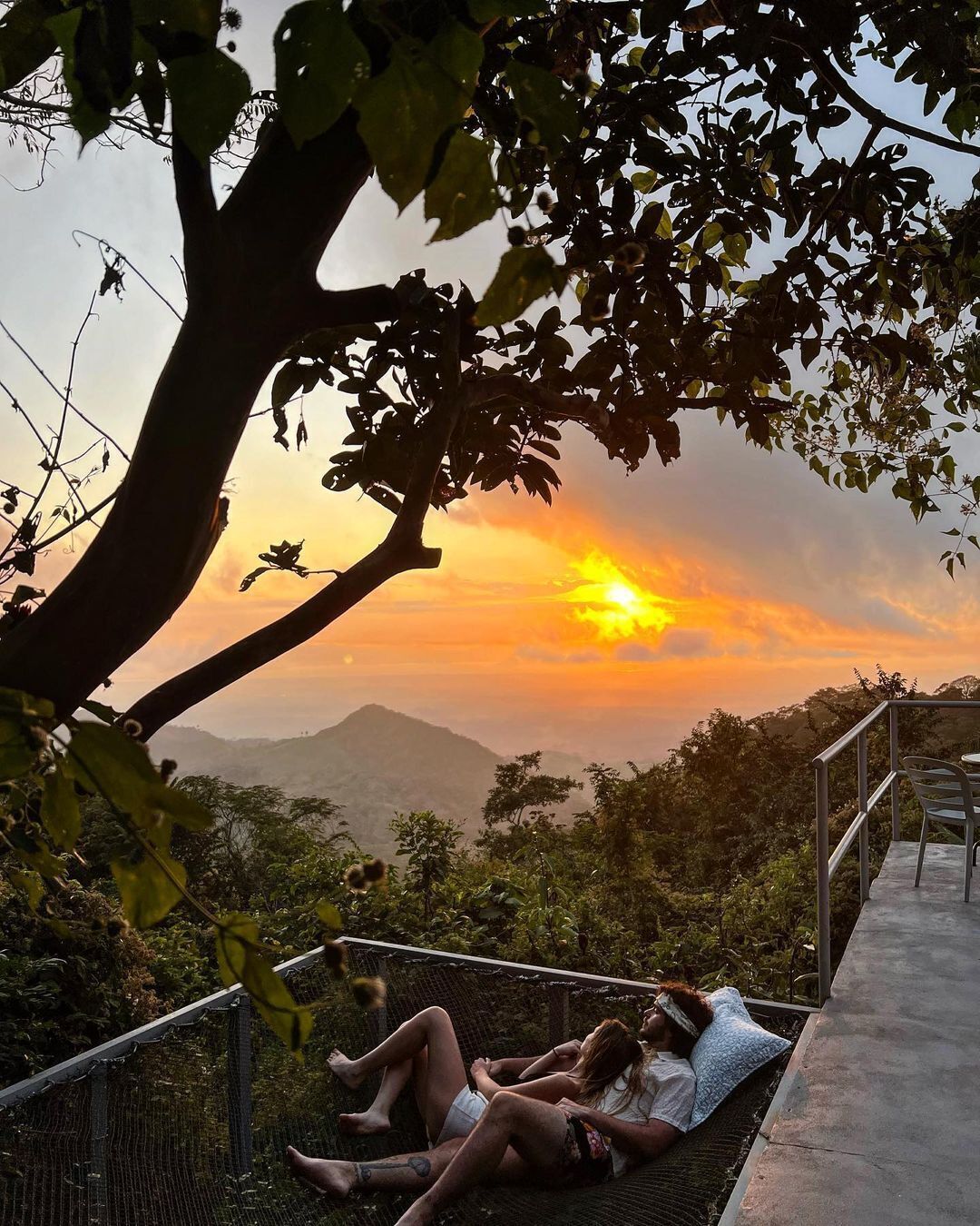 romantic tent, 1 queen bed, hot tub, mountainside | terrace/patio