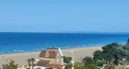 Appartement 10mn Ă pied Centre ville -10mn des plages