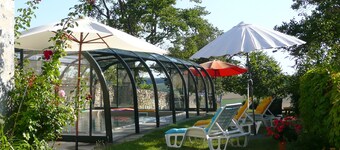 ROSE Room, Saint Roch Bed and Breakfast, indoor heated pool