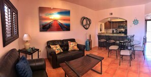 Condo, 2 Bedrooms | Living area