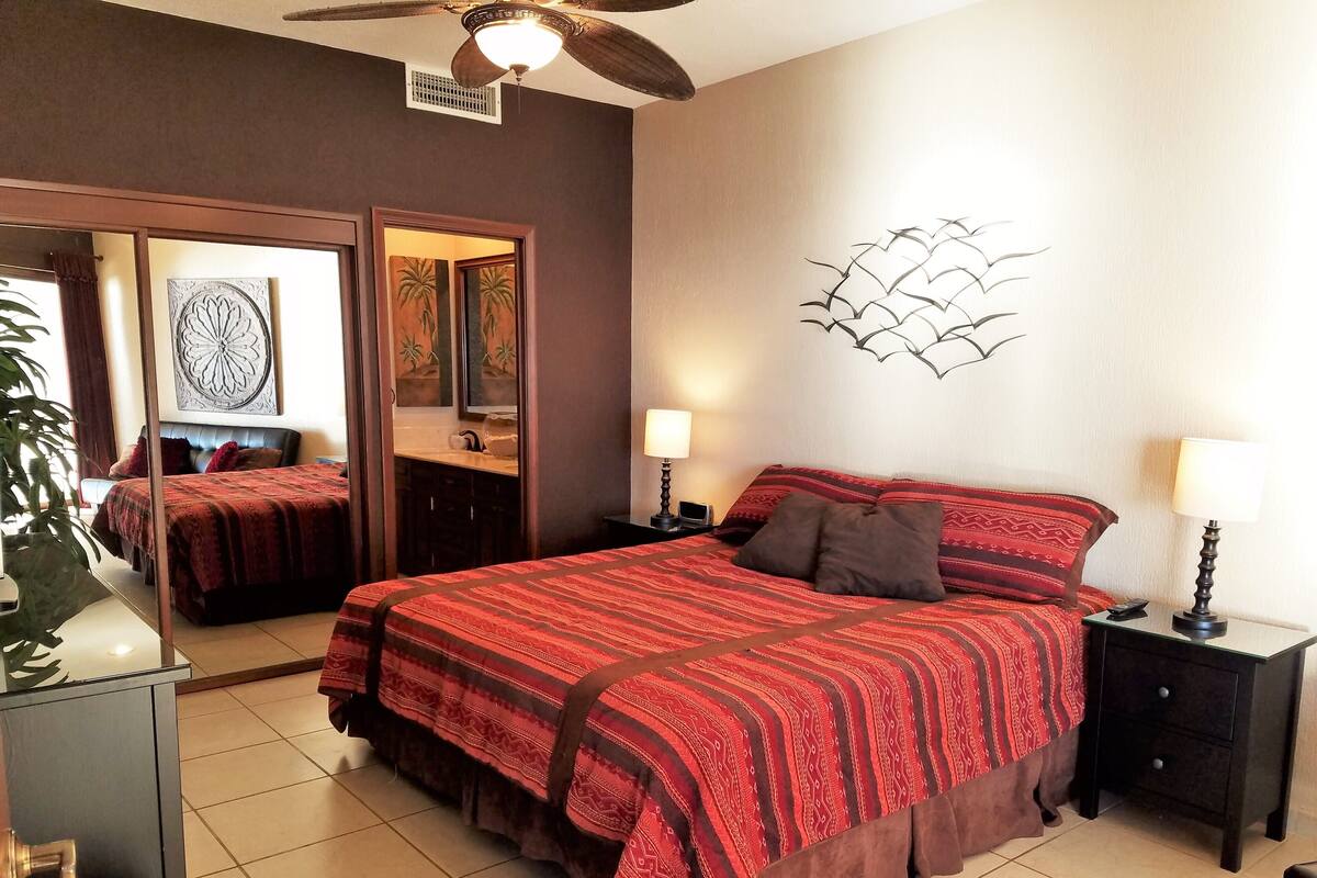 Apartment, 2 Schlafzimmer, Meerblick | Bügeleisen/Bügelbrett, kostenloses WLAN, Bettwäsche