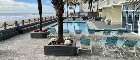 Indoor pool, outdoor pool