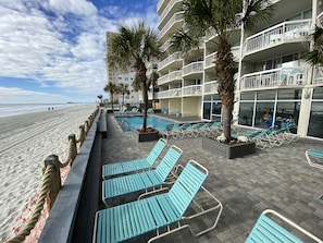 Indoor pool, outdoor pool