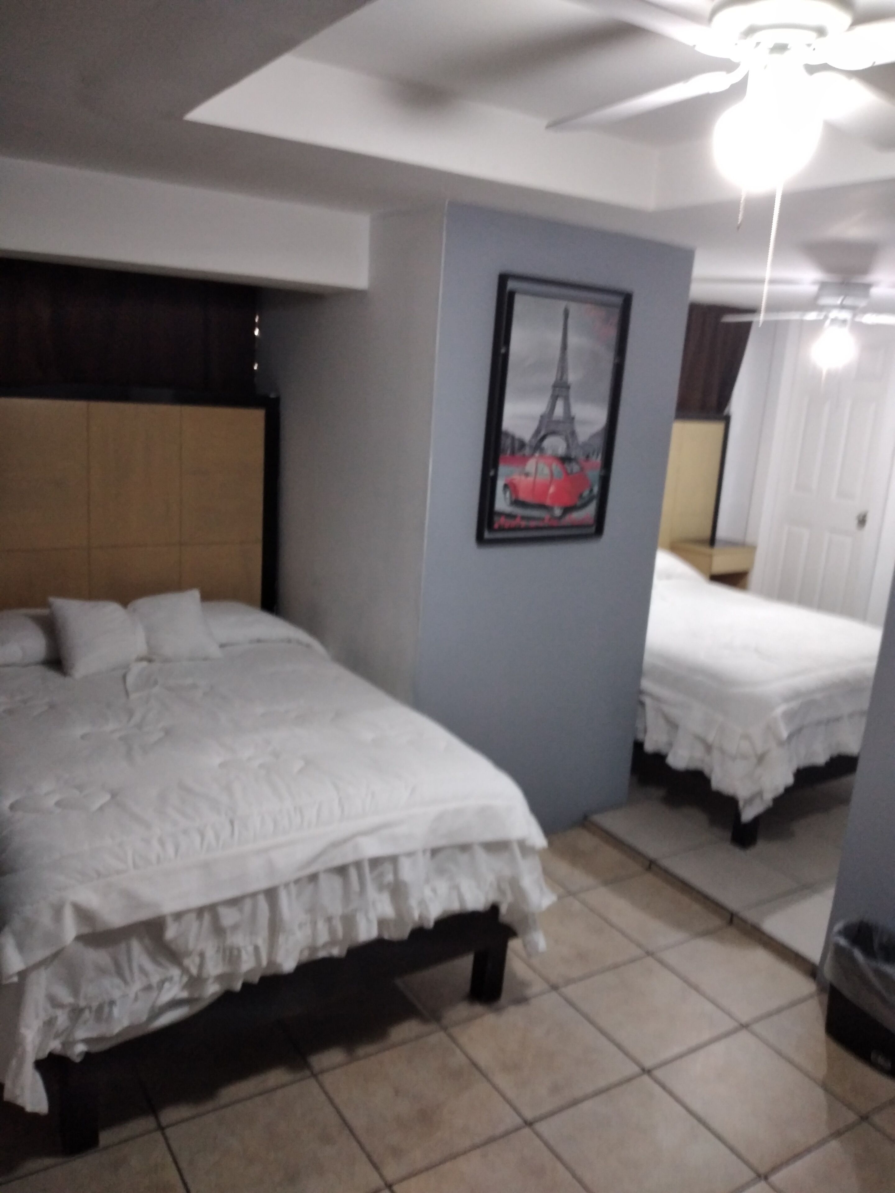 basic quadruple room | blackout curtains, iron/ironing board, free wifi, bed sheets