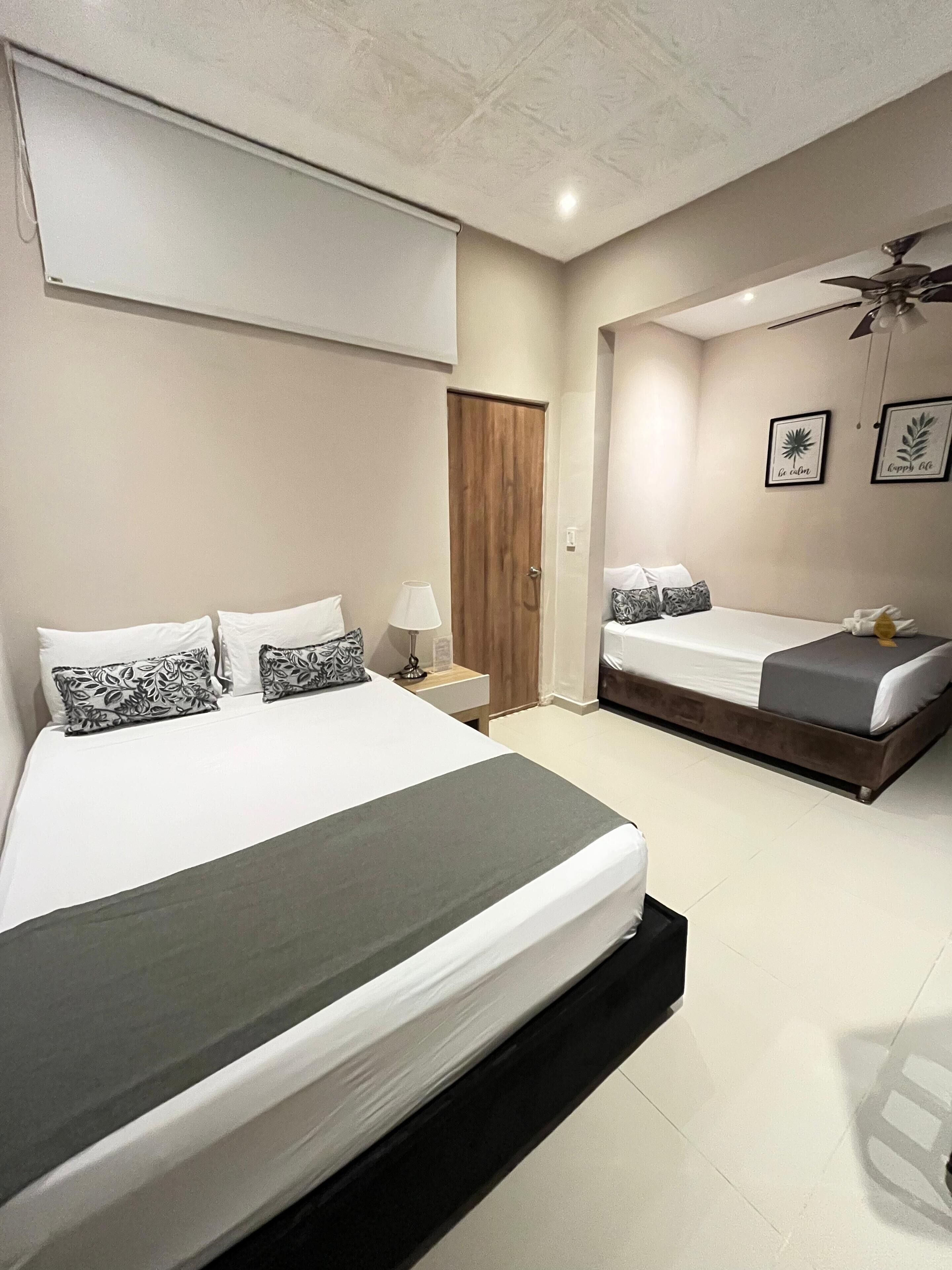 Standard Quadruple Room, 2 Double Beds, Air conditioning