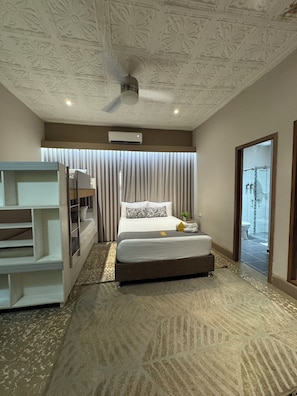 Superior Quadruple Room, Multiple Beds, Air conditioning | 1 bedroom, hypo-allergenic bedding, minibar, in-room safe