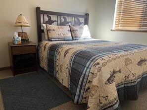 2 slaapkamers, een bureau, gratis wifi, beddengoed