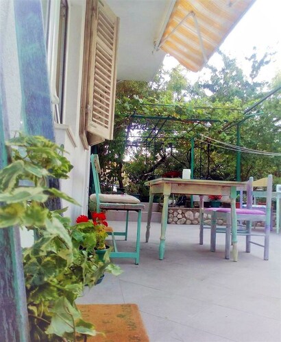 Grüne Oase in der Mitte