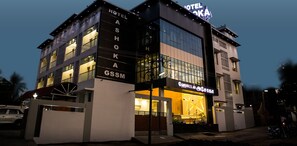 Façade de l’hébergement