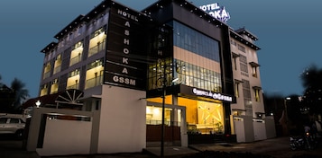 Fachada de la propiedad