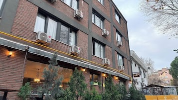 Façade de l’hébergement