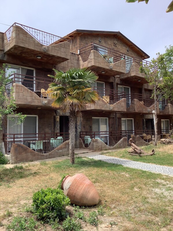 Façade de l’hébergement