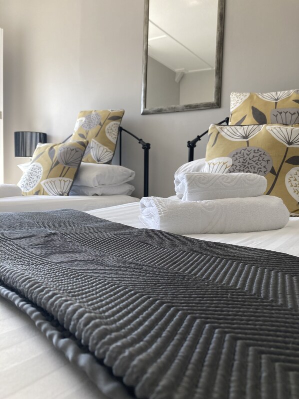 Classic Twin Room, Private Bathroom (across Hall, Cointreau) | In-room safe, blackout drapes, iron/ironing board, free WiFi