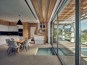 Luxury Villa, 4 Bedrooms, Private Pool, Sea View (Plumage) | Living area | Smart TV, Netflix, table tennis - Alkyonides Villas (Zakynthos)