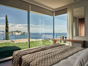 Luxury-Villa, 4 Schlafzimmer, eigener Pool, Meerblick (Plumage) | Ausblick vom Zimmer