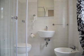 Shower, hair dryer, bidet