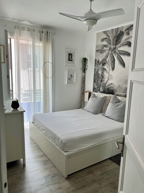 1 bedroom, iron/ironing board, free WiFi, bed sheets