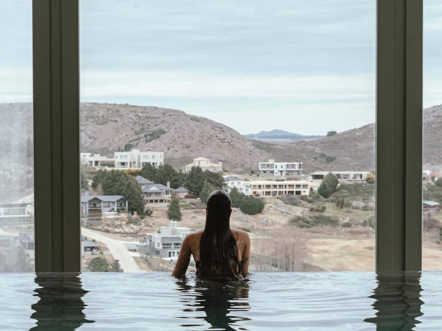 Salas para tratamentos a dois, sauna seca, sauna a vapor