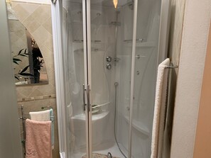 Hair dryer, towels