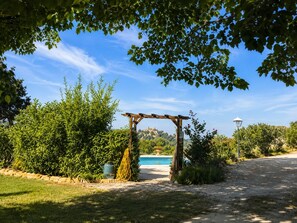 Outdoor pool - L'Eden 2-star holiday home for 2 people overlooking the village of Ansouis (Ansouis)
