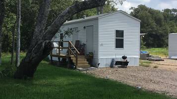 Nhà di động phong cách cổ điển, nhiều giường | Hiên