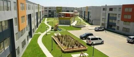 Overnatningsstedets område