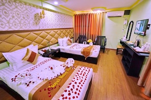 Minibar, caja de seguridad en la habitación, escritorio y wifi gratis