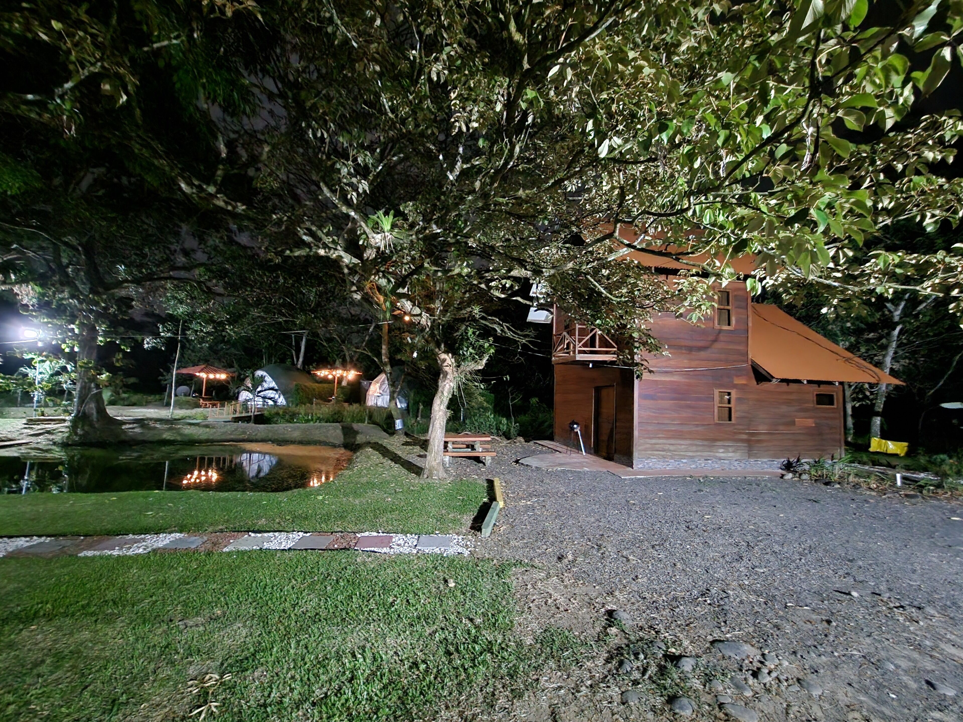 Overnattingsstedets uteområder