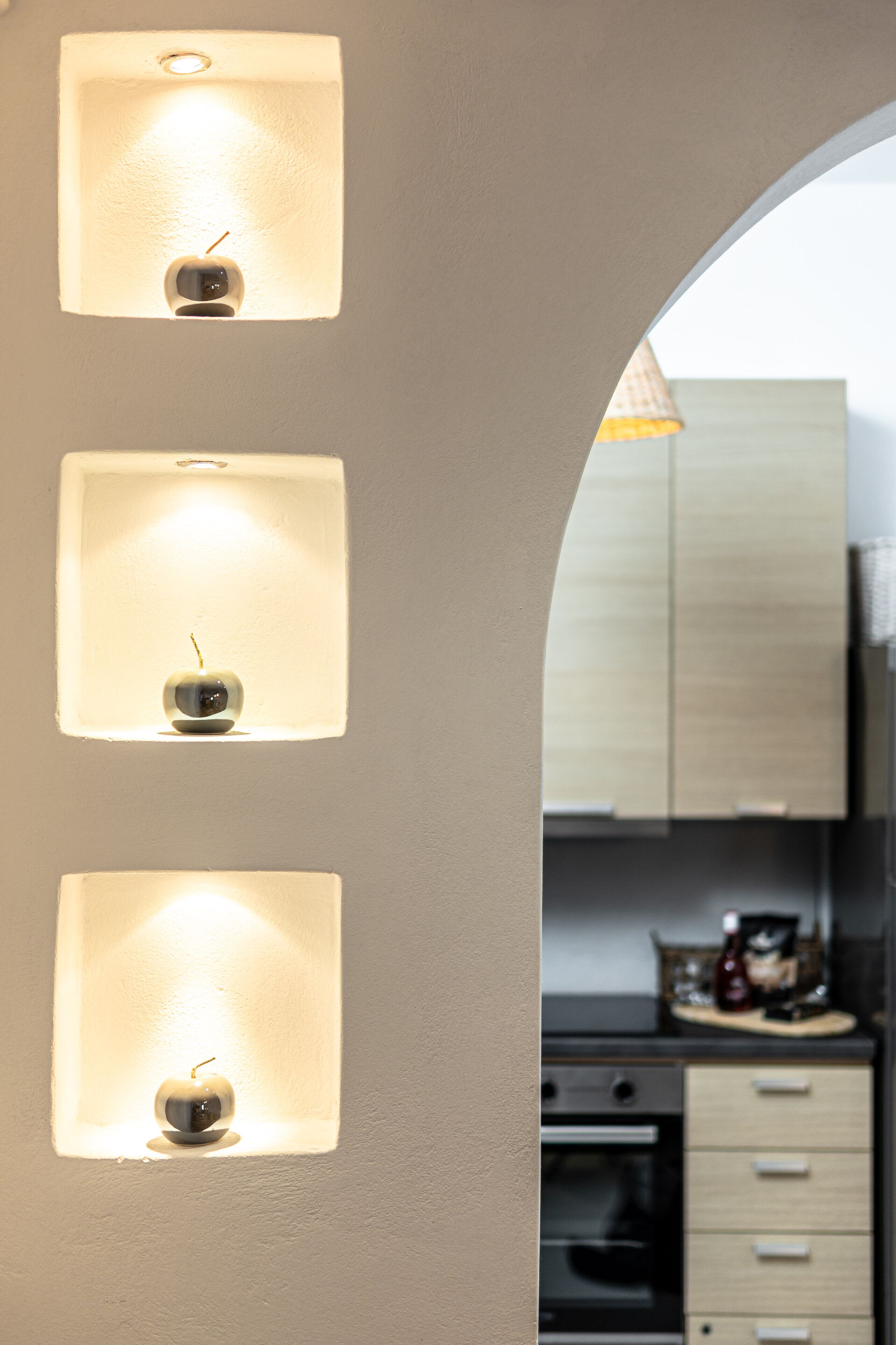 Kühlschrank, Ofen, Herdplatte, Geschirrspüler