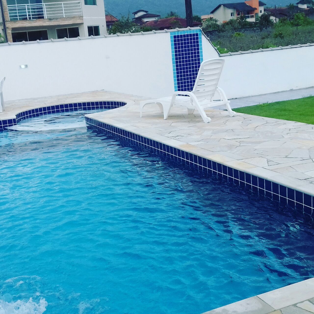 Una piscina climatizada