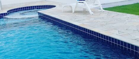 Una piscina climatizada