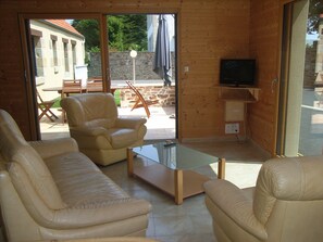 Televisie en een dvd-speler