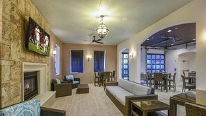 Flat-screen TV, foosball - Perfect Retreat 8BR/6BA Pool Home in Windsor at Westside! (Kissimmee)