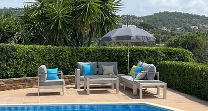 Grande villa 10 pers Splendide Vue mer piscine privée climatisation wifi