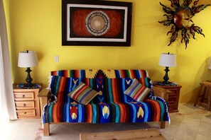Condo, 1 Bedroom | Living area - Marina Pinacate 1BR 312 by Casago (Puerto Peñasco)