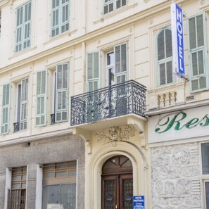 Fassade der Unterkunft