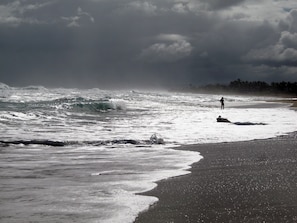 Playa en los alrededores y toallas de playa 
