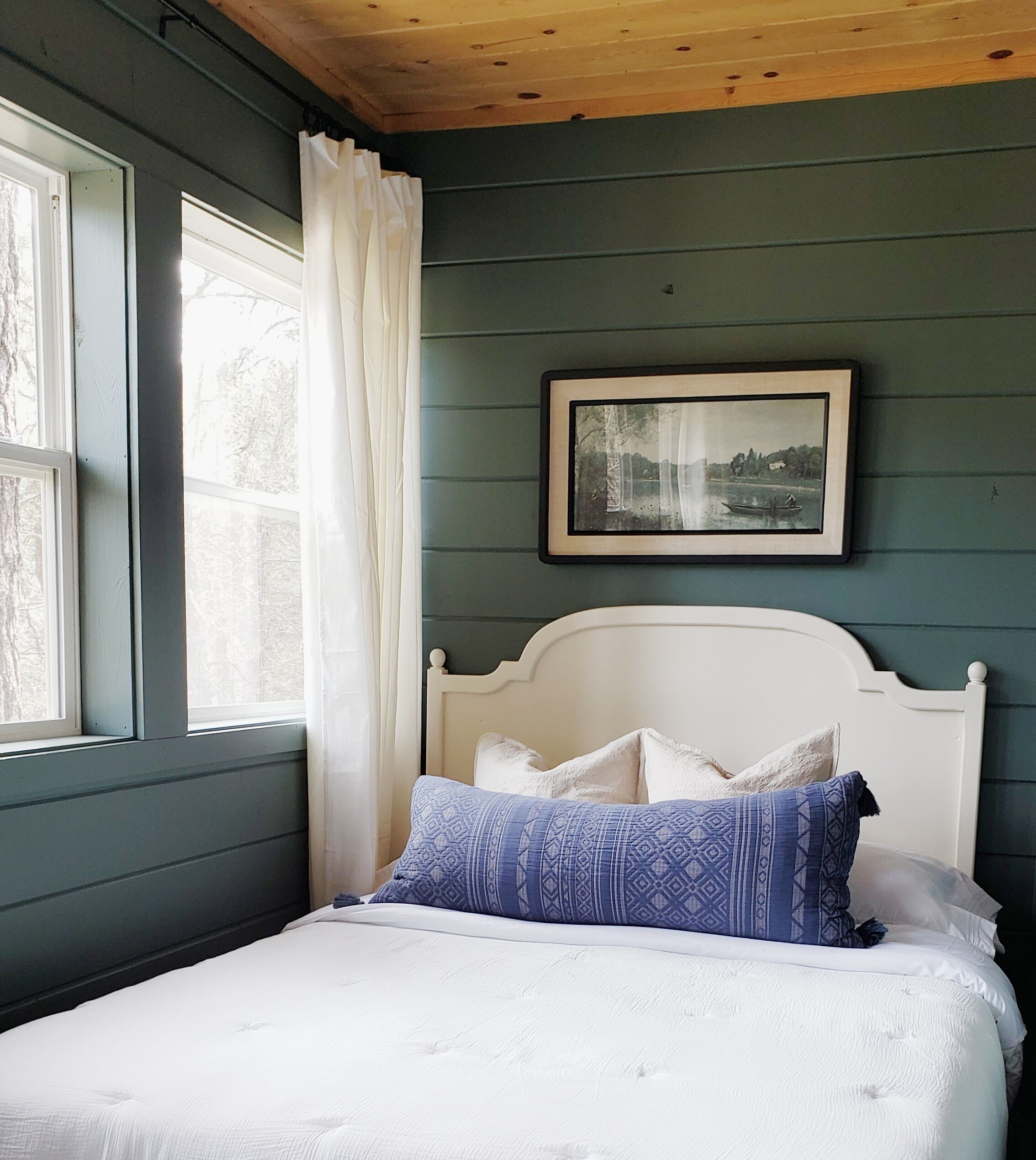 Cozy cabin in the woods