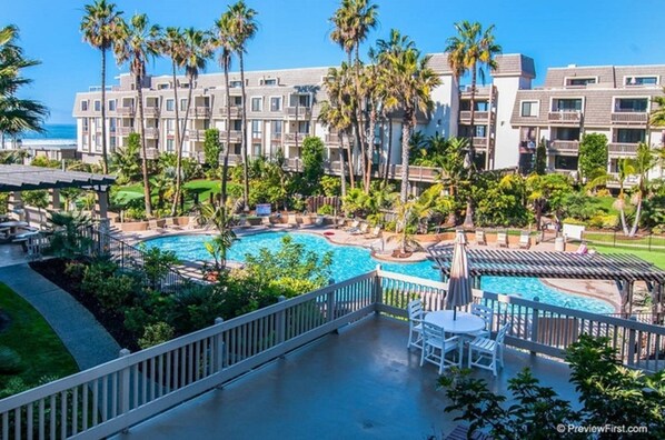 Alberca al aire libre 