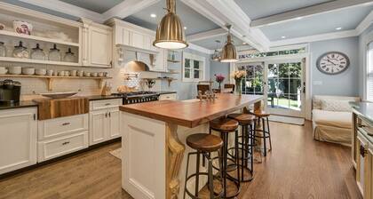 Gorgeous 5 bdrm home with beautiful bay views in the heart of Greenport Village