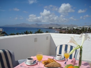 Outdoor dining - Apartment the Quintero (Tías)