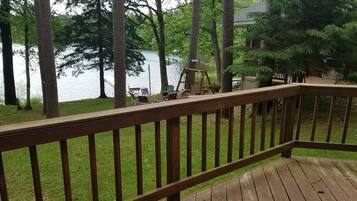 Cabin, 1 Double Bed with Sofa bed, Kitchen | Balcony view