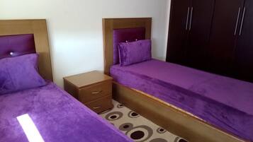 2 quartos, roupa de cama