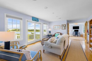TV - Views! Four bedroom sleeping 8 with views of West Dennis Beach (West Dennis)