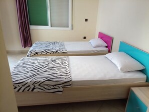 2 chambres, draps fournis