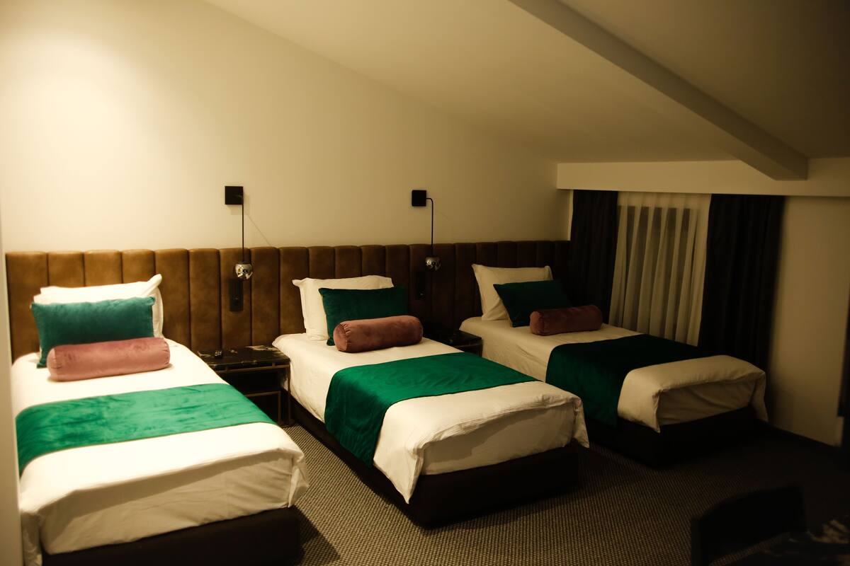 Standard Triple Room, 3 Single Beds, Garden View