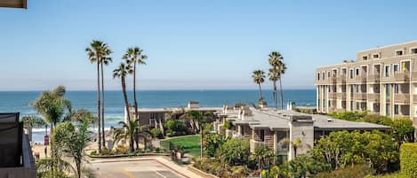 Vista a la playa o el mar