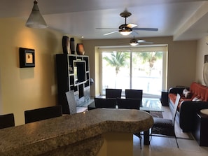 Condo, 1 Bedroom, Beach View | Living room - Villa Magna 1 Bedroom Tower 3 on 2nd Floor Oceanfront Sleep up to 4 (Nuevo Nayarit)